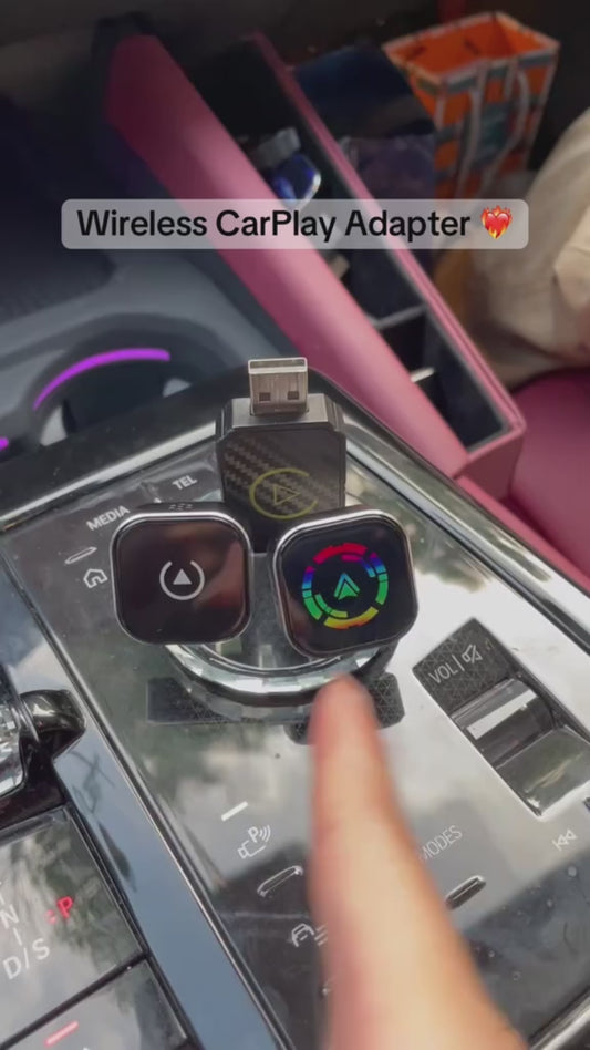 Boîte CarPlay & Android Auto Sans Fil